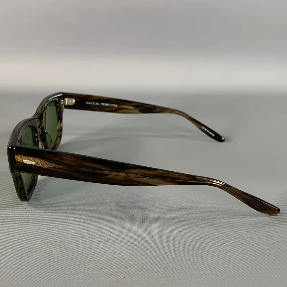 BARTON PERREIRA Brown Tortoise Sunglasses & Eyewear